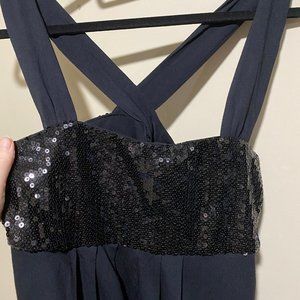 Black Sequence Tank - INC New York